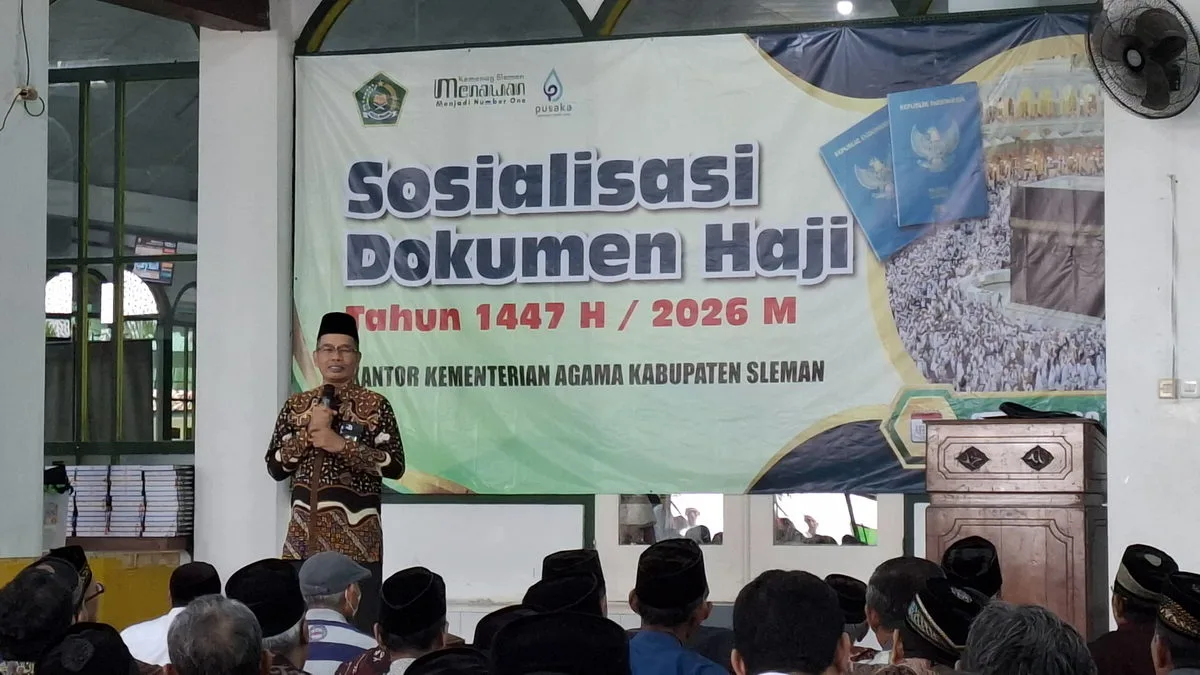 Persiapan Haji 2026, Kemenag Sleman Gelar Sosialisasi Dokumen Haji