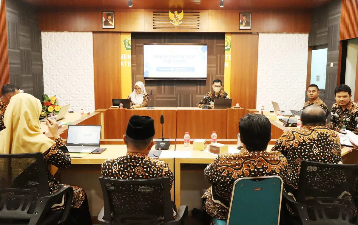 Optimalisasi Tata Kelola Arsip, Kemenag Sleman Laksanakan Penilaian Arsip Usul Musnah