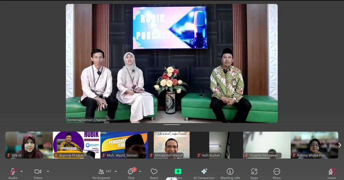 Podcast RUBIK: Edisi Kankemenag Sleman Menyapa
