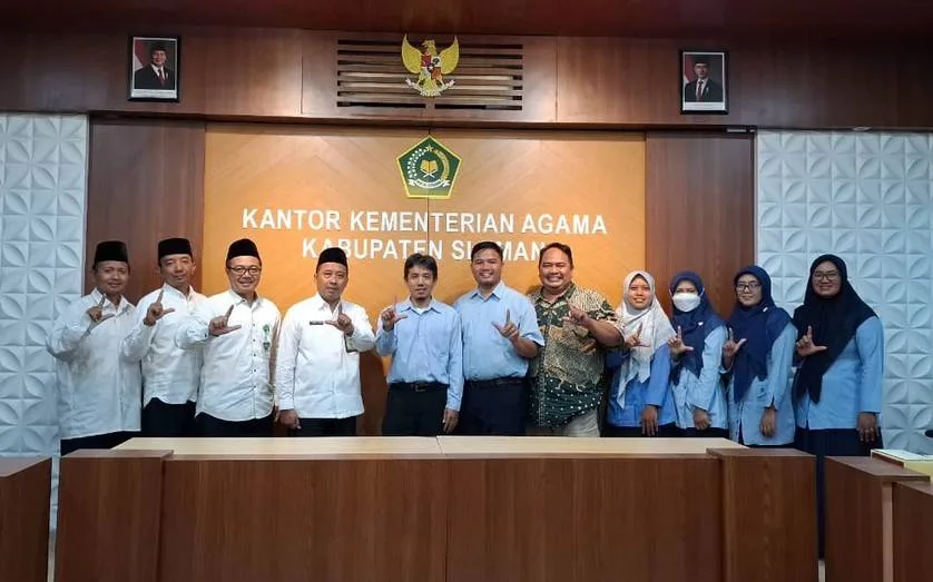 Audensi ATPUSI, Kemenag Sleman Dukung Bimtek Perpustakaan