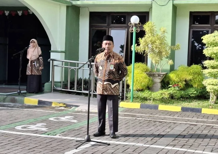 Apel Penghormatan Bendera Bagian Komitmen Ketugasan ASN