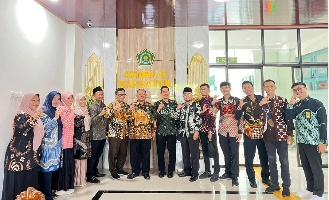 Kemenag Sleman Lakukan Studi Tiru Pengelolaan PPID ke Kemenag Bantul
