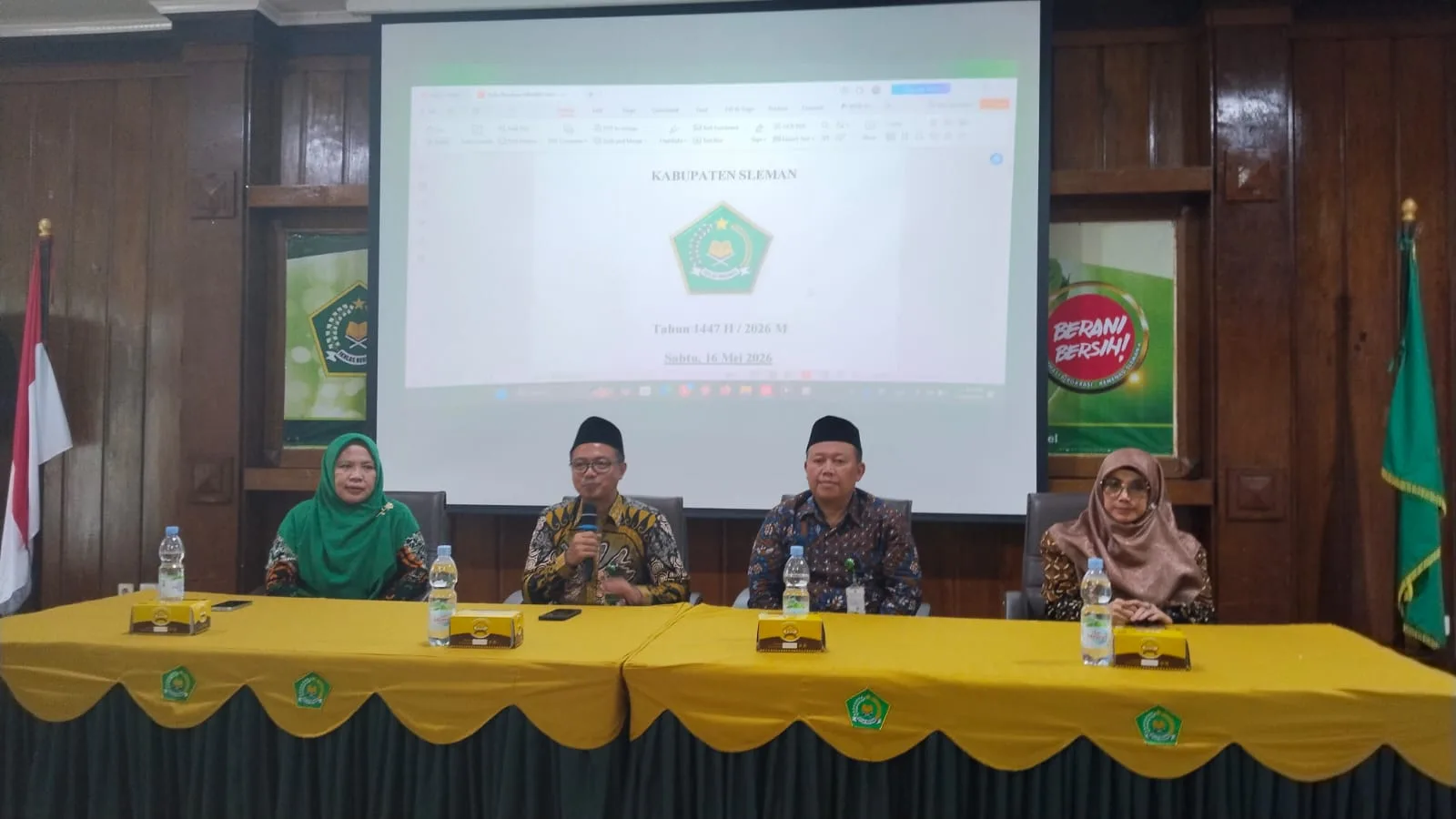 Sukseskan Manasik Haji Anak, Kankemenag Sleman Gelar Teknical Meeting