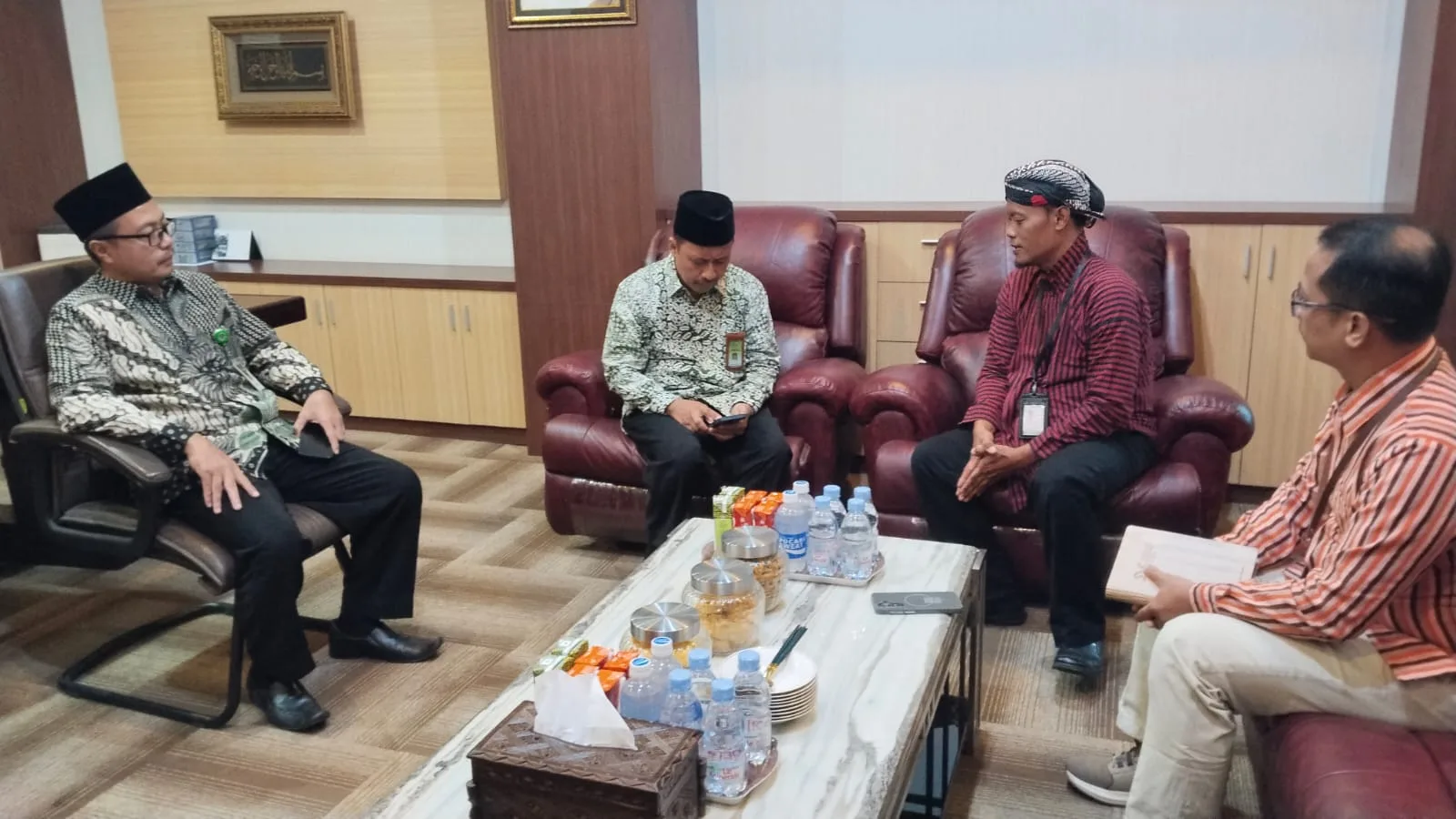 Kankemenag Sleman Terima Audiensi BPS, Dukung Pelaksanaan Sensus Ekonomi 2026