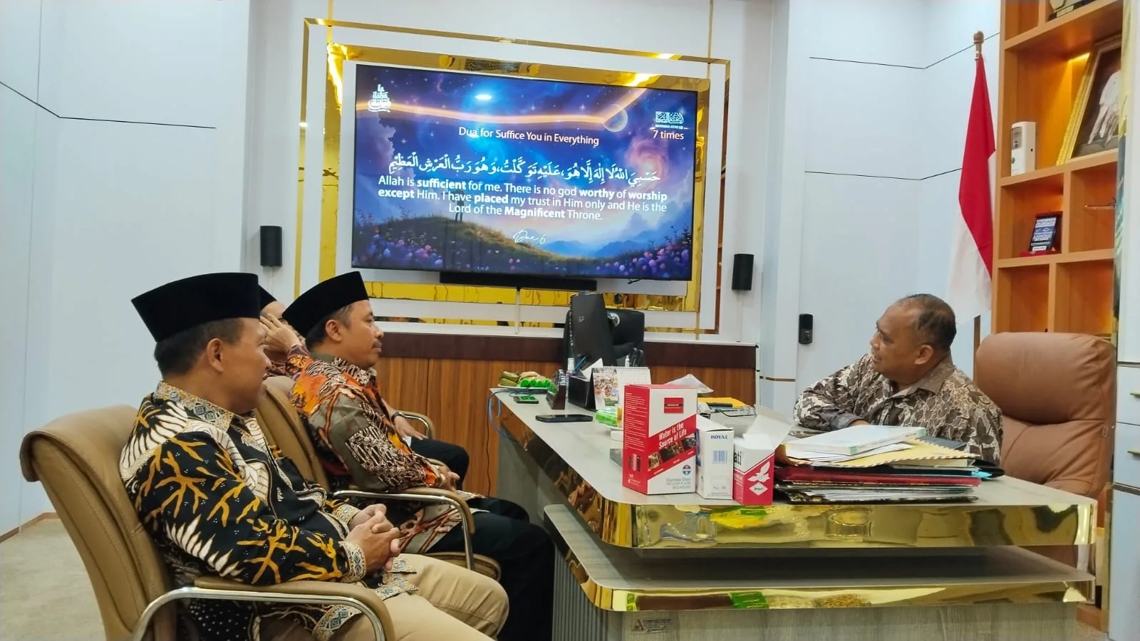 Audiensi dengan Bupati Sleman, Kankemenag Perkuat Sinergi Program Keagamaan dan Pembangunan Daerah