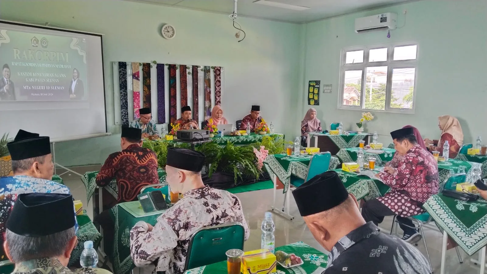 Kakankemenag Sleman Tekankan Mitigasi Risiko dan Publikasi Program dalam Rakorpim Madrasah