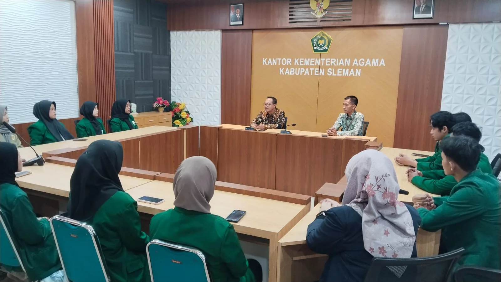 Tingkatkan Layanan, Kankemenag Sleman Terima 14 Mahasiswa Magang