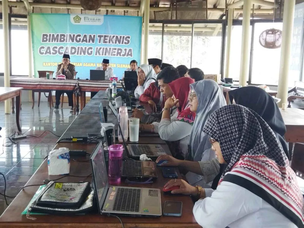Kemenag Sleman Gelar Bimtek Cascading Kinerja Pegawai