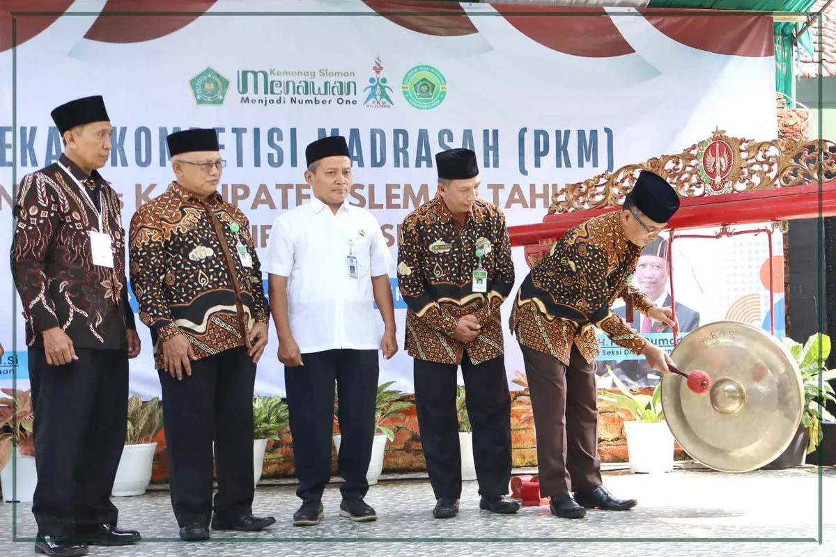 Kakankemenag Sleman Resmi Buka Pekan Kompetisi Madrasah 2024: Ajang Prestasi MTs Se-Kabupaten Sleman