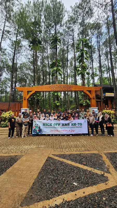Jelajahi Jogja Lantai 2 Kemenag Sleman Gelar Touring Dalam Rangka HAB ke 79