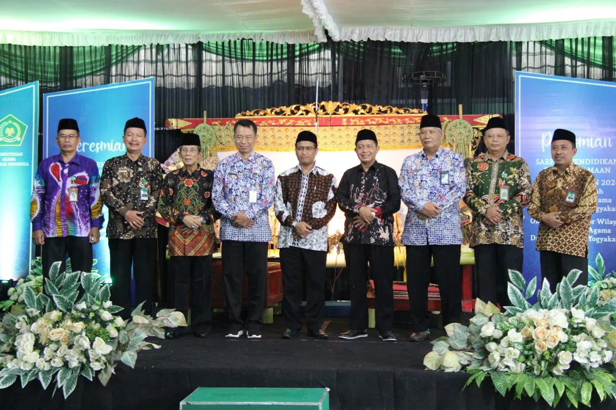 Kepala Kanwil Kemenag DIY Resmikan Sarpras Pendidikan dan Keagamaan SBSN 2024
