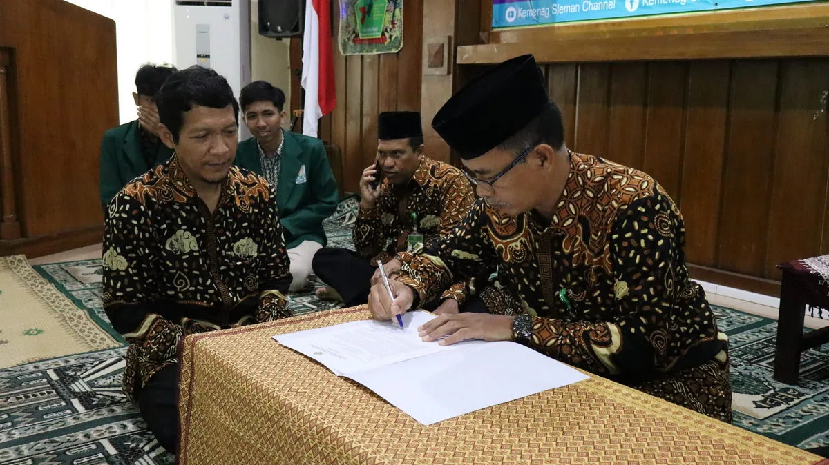 Penandatanganan Pakta Integritas, Upaya Kemenag Sleman menuju WBK