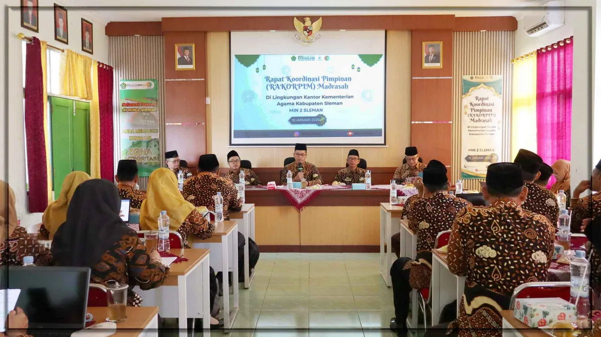 Rakorpim Madrasah Kemenag Sleman Tingkatkan Zona Integritas