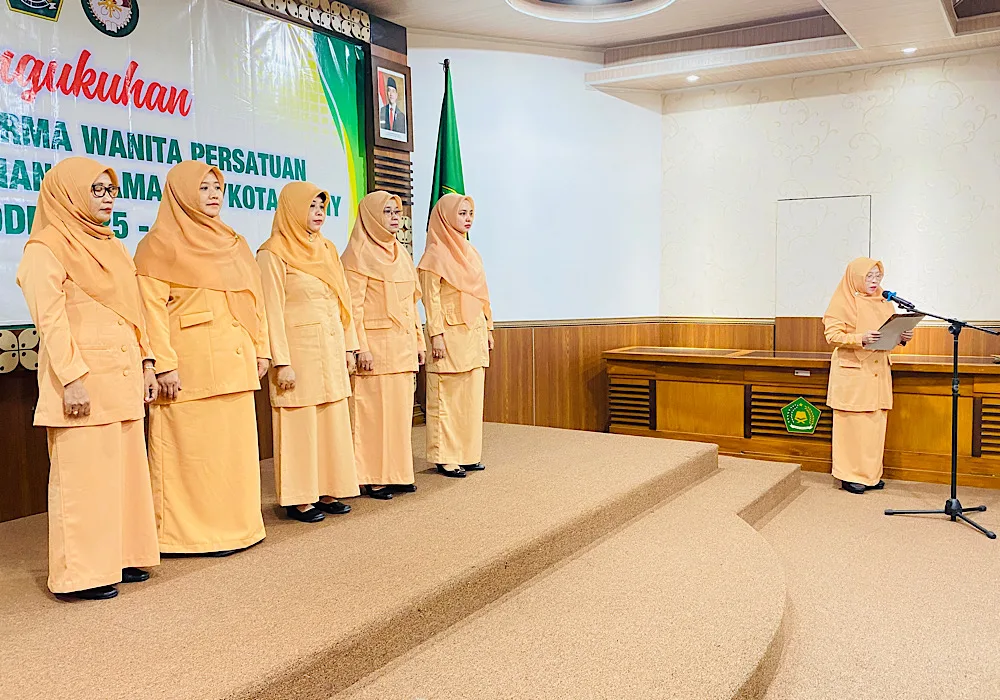Pengukuhan Pengurus DWP Kemenag Sleman Periode 2025-2029, Ketua DWP Kanwil: Berharap Kontribusi Lebih Luas