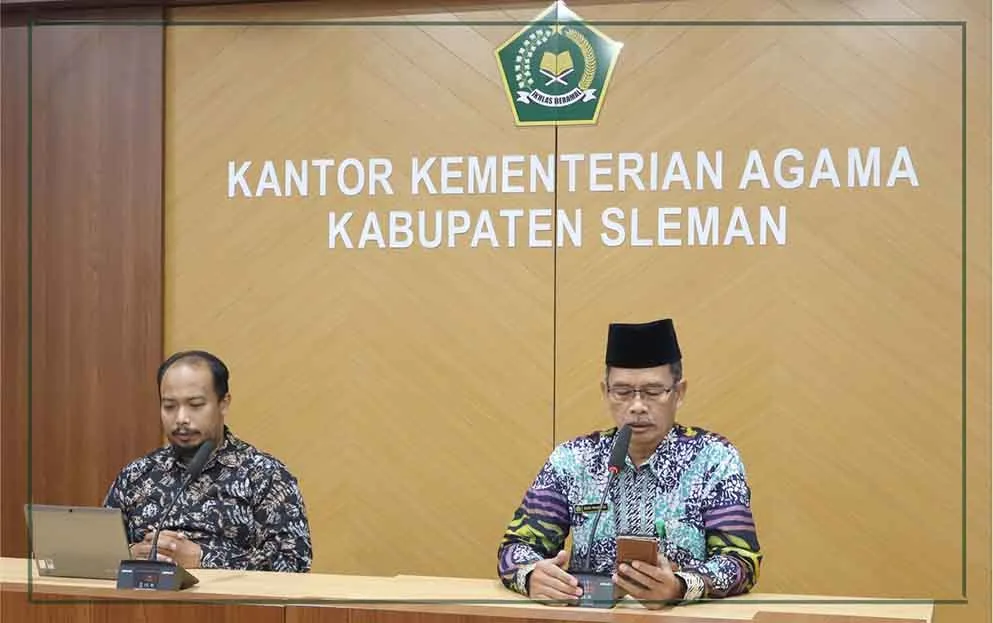 Tim Monev Setjen Kemenag RI Cermati Kesiapan WBK Kemenag Sleman