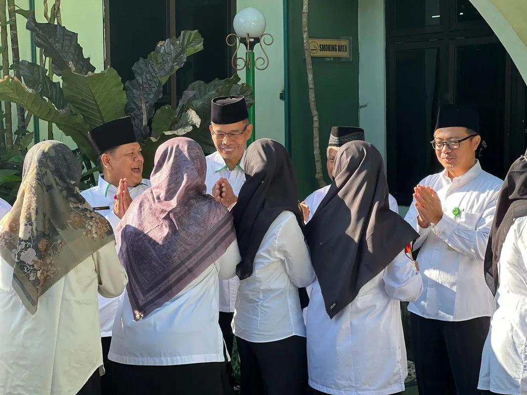Pererat Silaturahmi Kantor Kemenag Sleman Gelar Apel Pagi dan Halal Bihalal