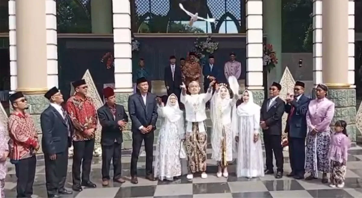 Kemenag Sleman Gaungkan CAPING di Akad Nikah Farhan-Rensanela