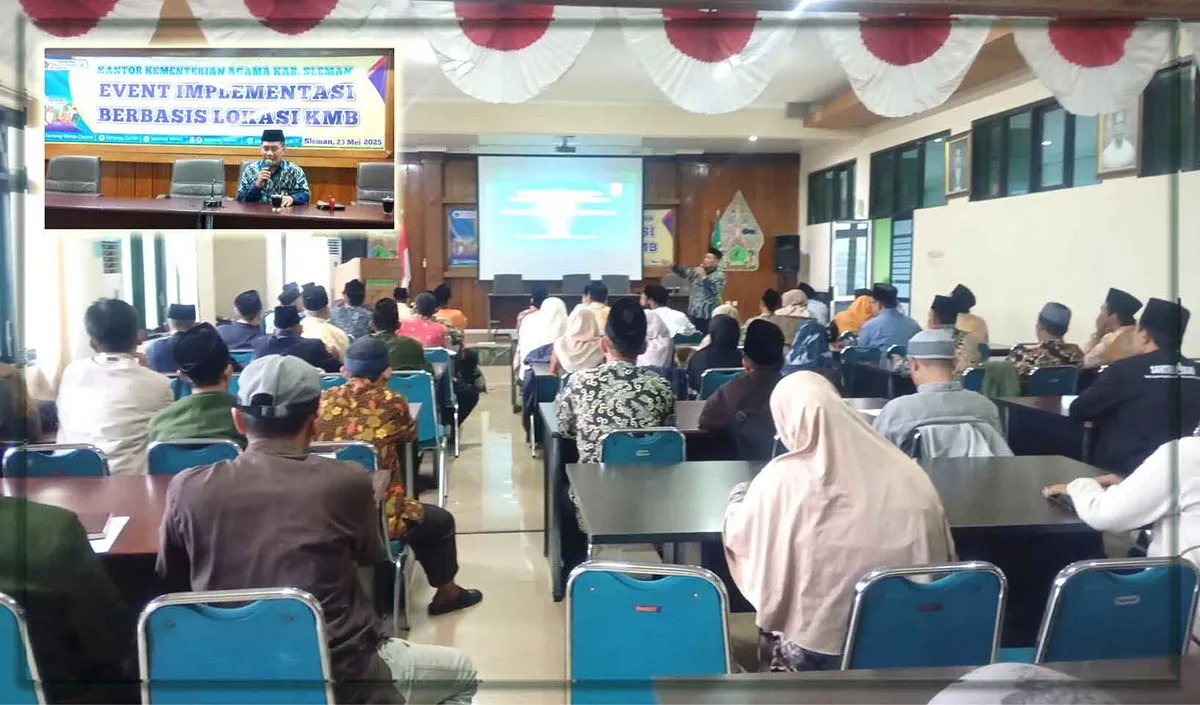 Teguhkan Komitmen Kebangsaan, Kemenag Sleman Gelar Event Implementasi Berbasis Lokasi KMB