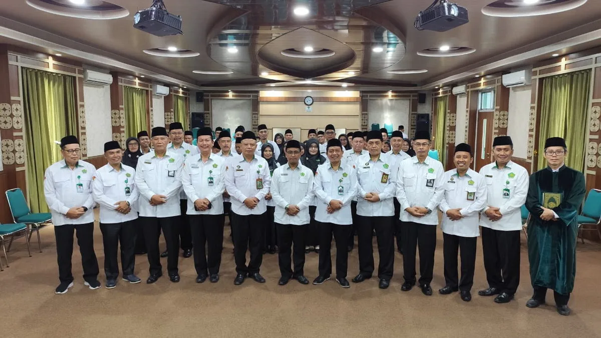 Kakanwil Kemenag DIY Lantik 30 Kepala Madrasah, 5 diantaranya Kepala Madrasah di Sleman