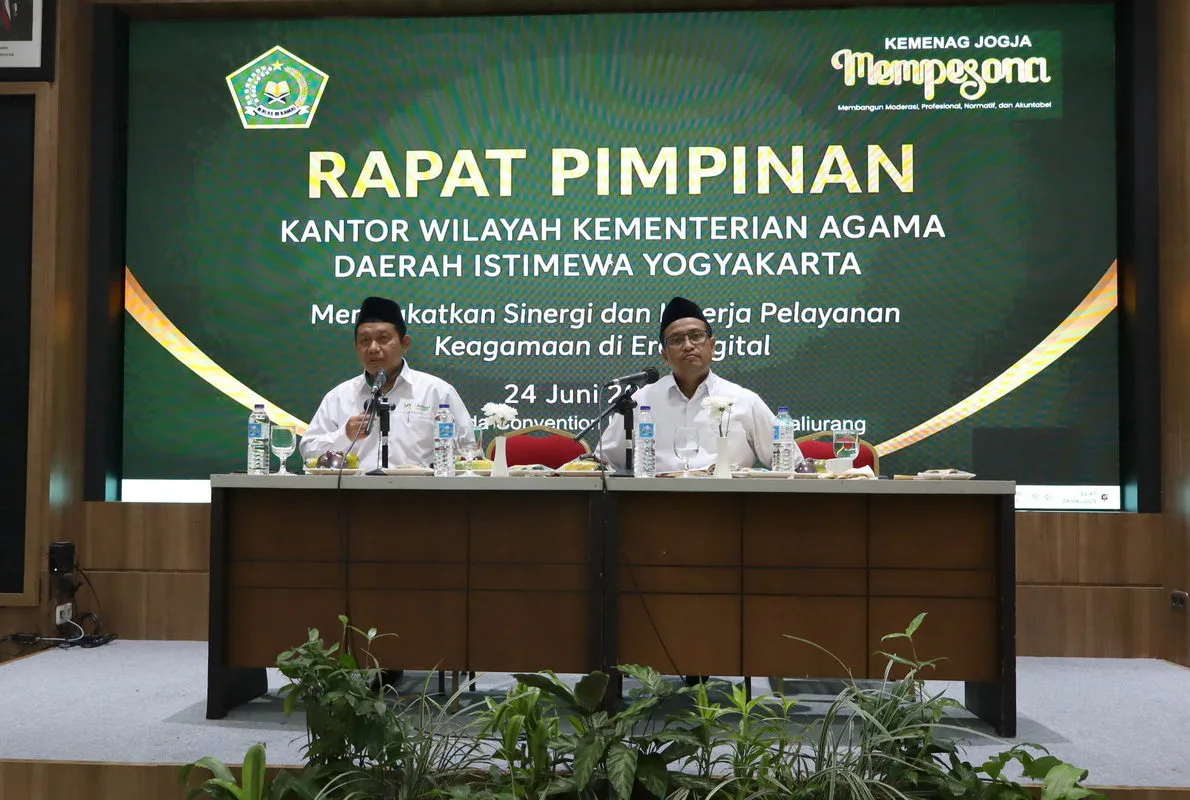 Kemenag DIY Gelar Rakor di Sleman: Bangun Koordinasi, Tingkatkan Kinerja