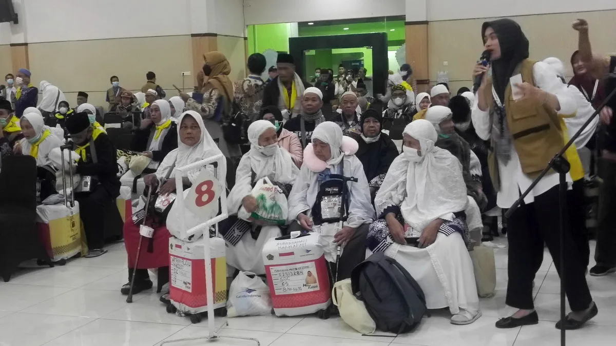 Kembali ke Tanah Air, 359 Jemaah Kloter 69 Sleman dan Sekitarnya Disambut Hangat di Donohudan