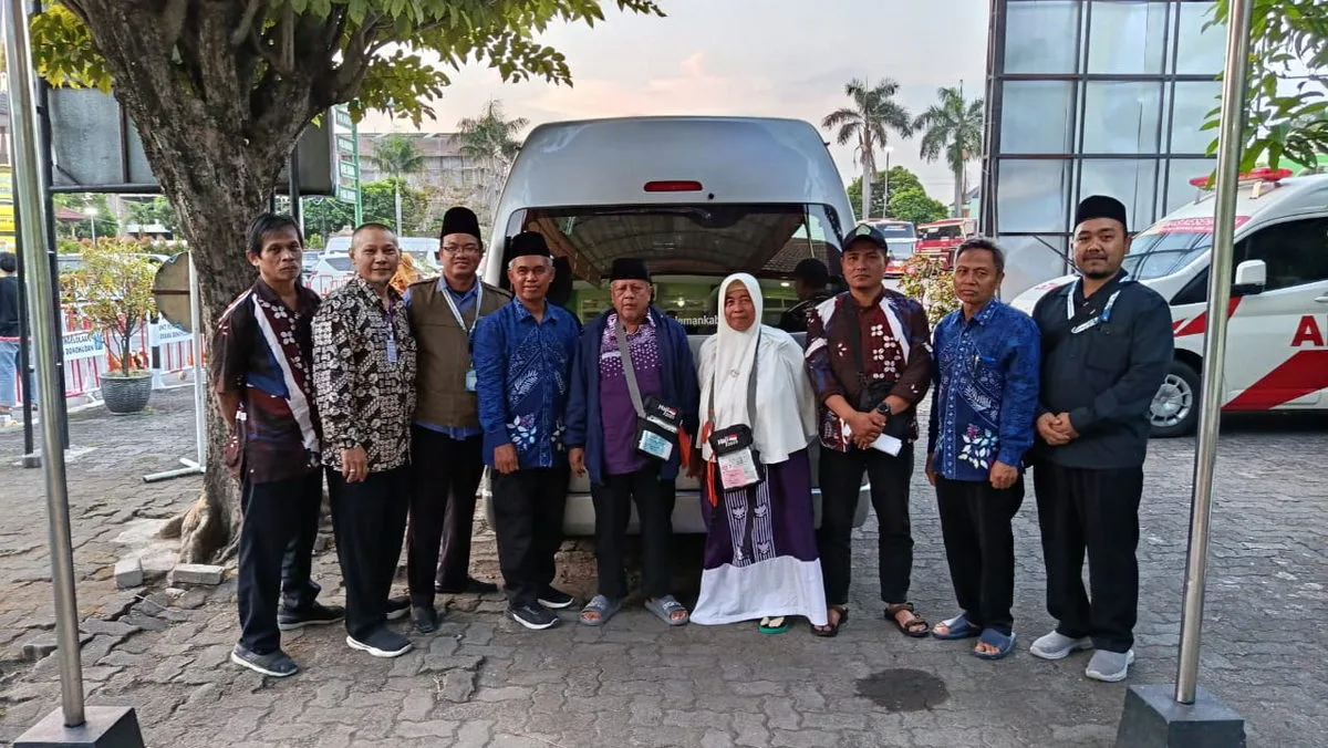 Dua Jemaah Sleman Mutasi Kloter tiba di Tanah Air