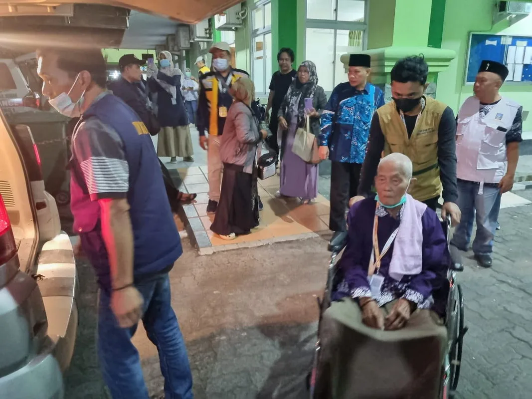 Jema’ah Haji Tanazul Kabupaten Sleman tiba di Tanah Air