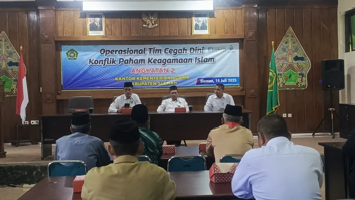 Kemenag Sleman Gelar Kegiatan Cegah Dini Konflik Keagamaan: Perkuat Sinergi Organisasi Islam dan Instansi Terkait
