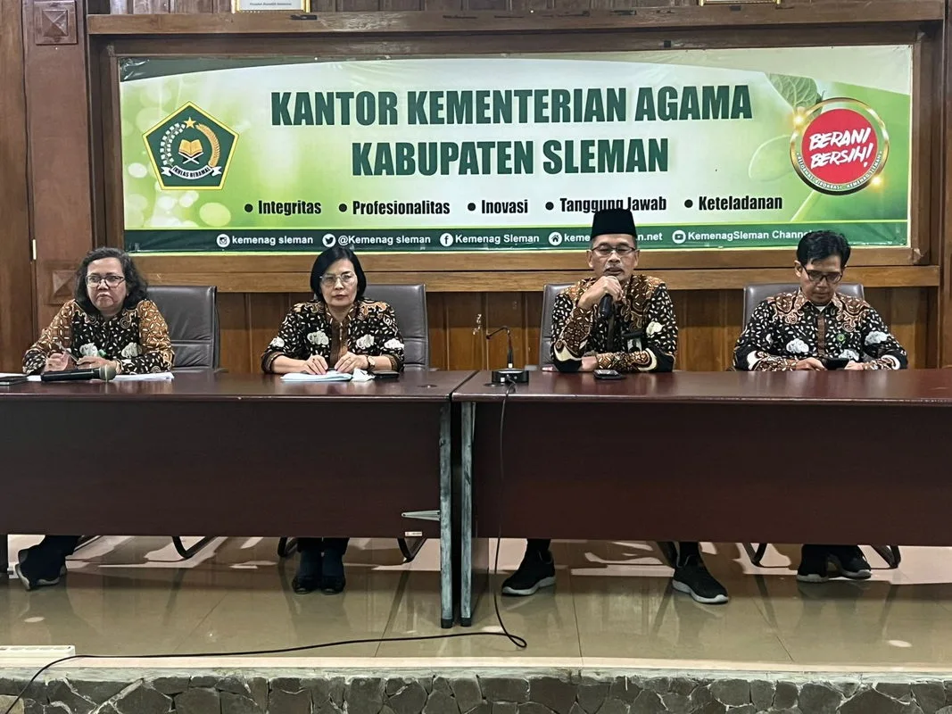 Kemenag Sleman Gelar Pembinaan Guru Agama Katolik Penerima Tunjangan Profesi