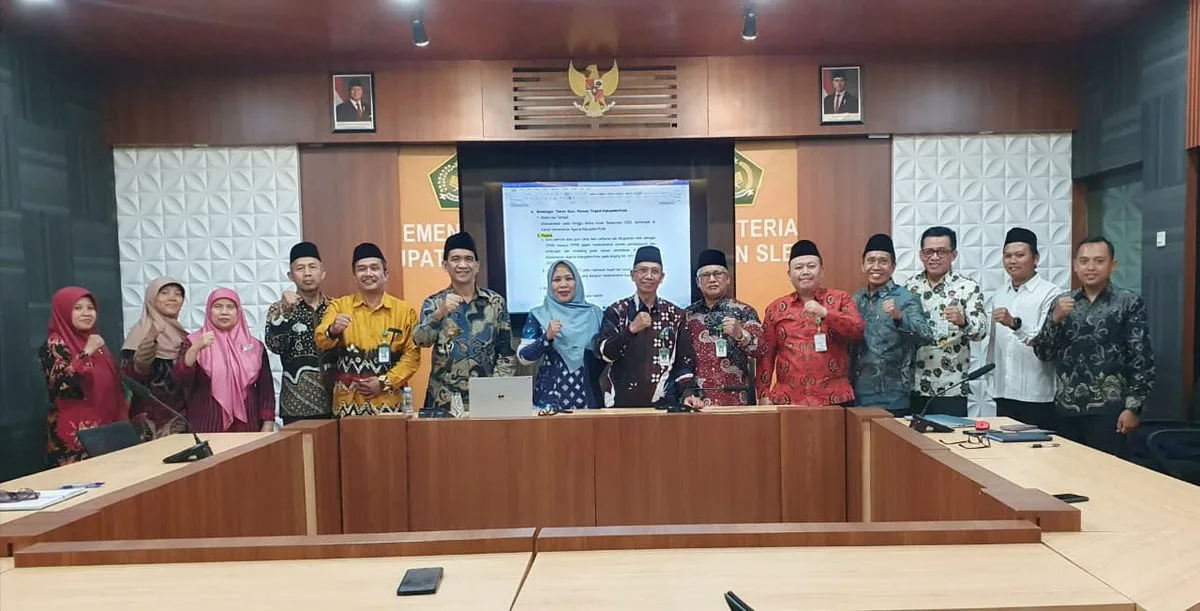 Kemenag Sleman Gelar Panduan Program Induksi Guru Pemula Madrasah