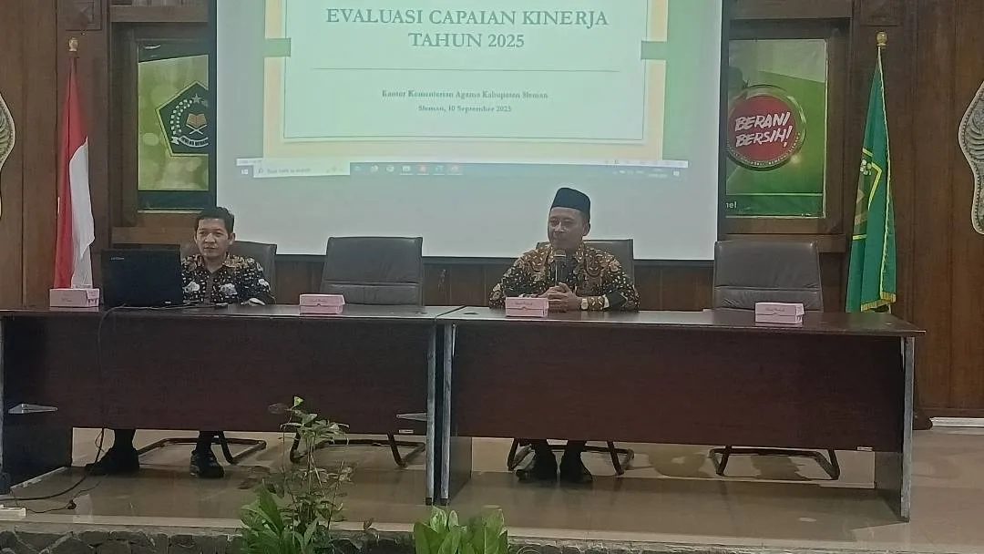 Kinerja Bukan Sekadar Angka, Tapi Dampak Nyata: Kemenag Sleman Gelar Evaluasi Kinerja 2025
