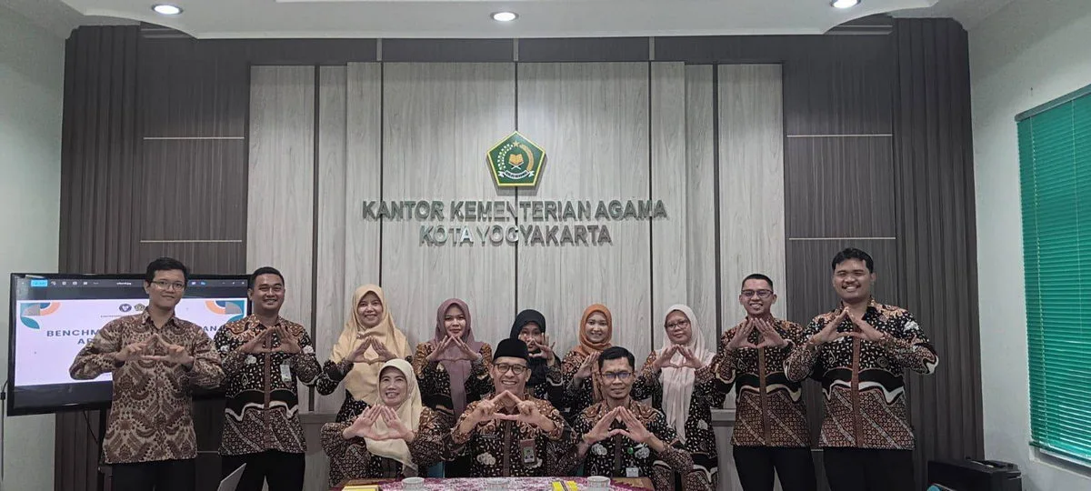 Tingkatkan Efektivitas Pelayanan, Kemenag Sleman Lakukan Studi Tiru dan Benchmarking Penerapan SRIKANDI
