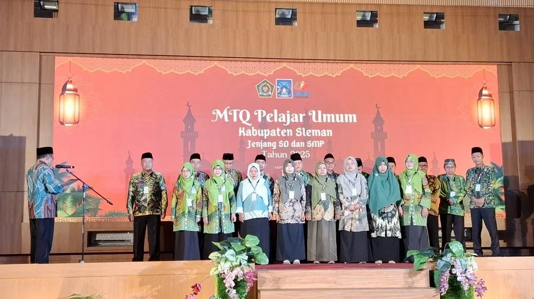 Kakan Kemenag Sleman Kukuhkan Dewan Hakim MTQ Pelajar Umum