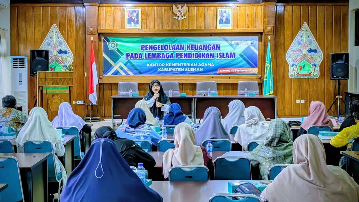 Kemenag Sleman Gelar Bimtek Pengelolaan Keuangan untuk Lembaga Pendidikan Islam