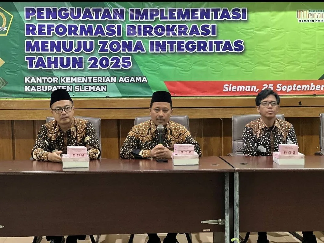Perkuat Layanan, Upaya Kemenag Sleman Wujudkan WBK