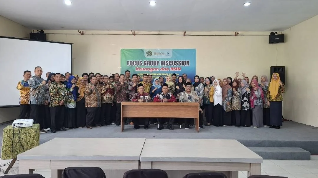 Buka FGD Keuangan dan BMN, Kakan Kemenag Sleman: Tingkatkan Citra Kemenag