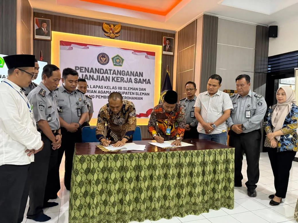 Kemenag Sleman dan Lapas Cebongan Satukan Langkah, Perkuat Pembinaan Keagamaan