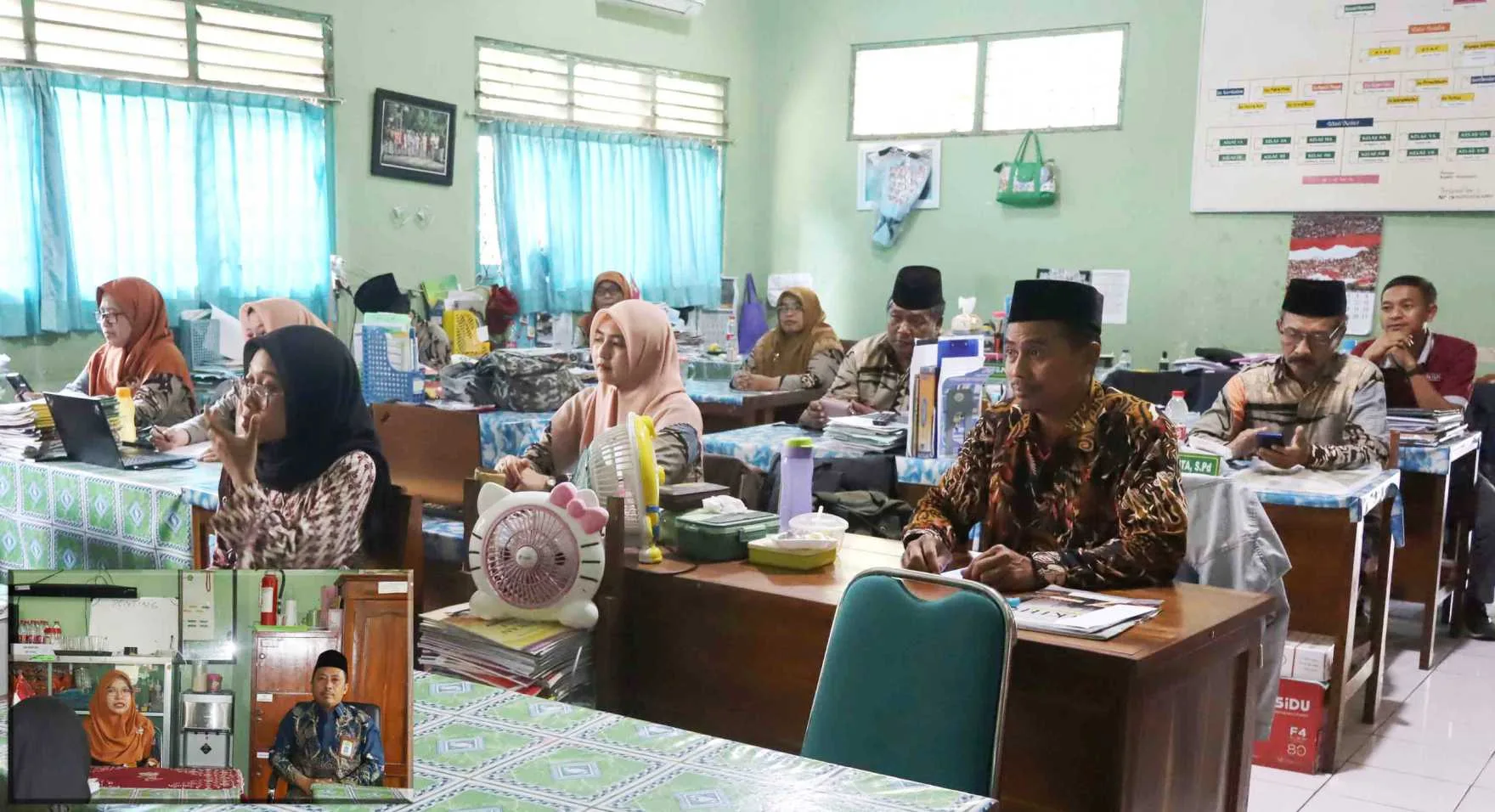 Kunjungi MIN 1 Sleman, Kepala Kemenag Teguhkan Komitmen Bangun Zona Integritas dan WBK