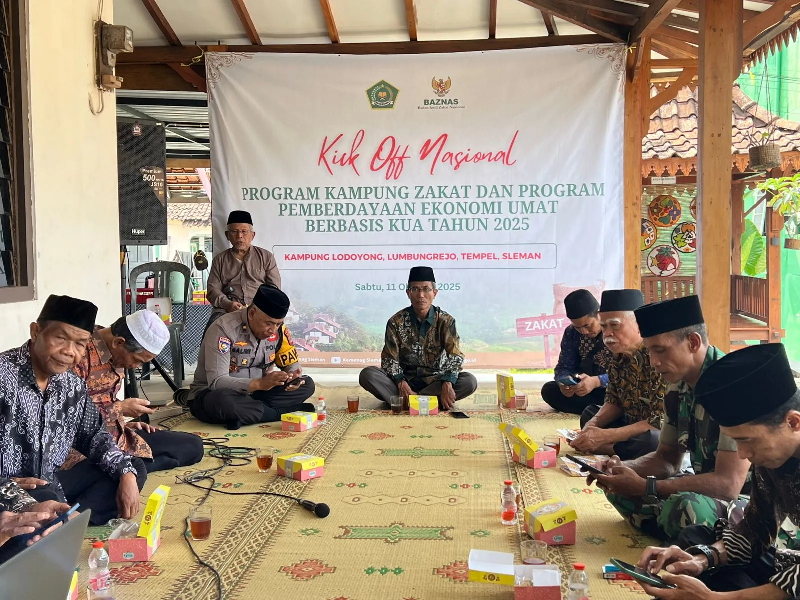 Kemenag Sleman Jadi Bagian dari Gerakan Nasional Kampung Zakat dan Pemberdayaan Ekonomi Umat