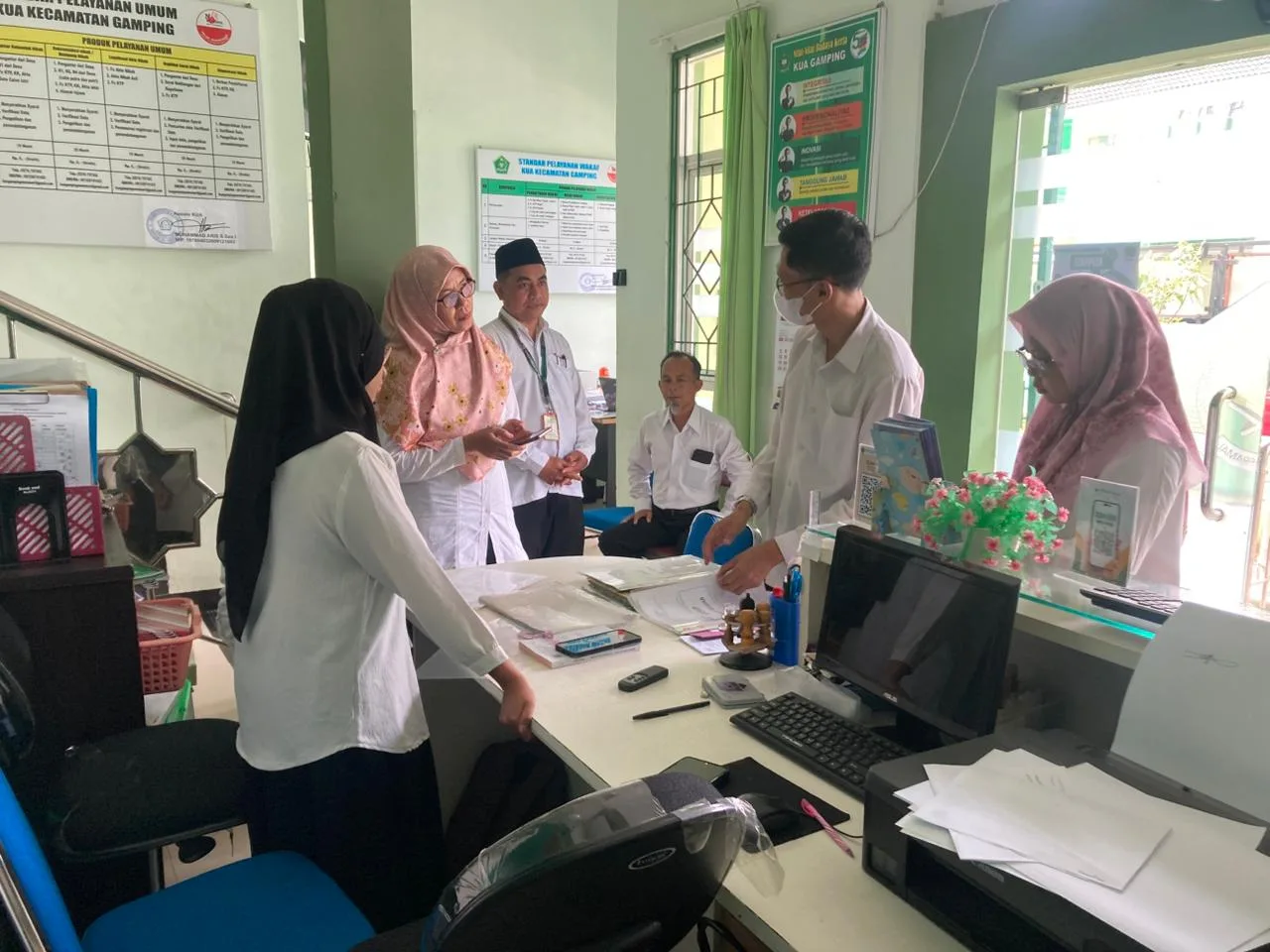 Menata Arsip, Meneguhkan Profesionalitas: Kemenag Sleman Dampingi KUA Gamping Wujudkan Tata Kelola Tertib dan Akuntabel