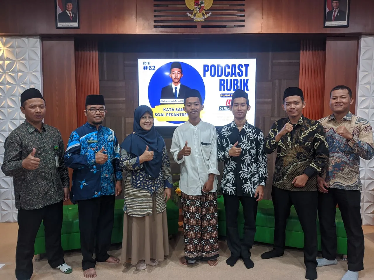 Suara Emas Santri Juara di Rubik Kemenag Sleman