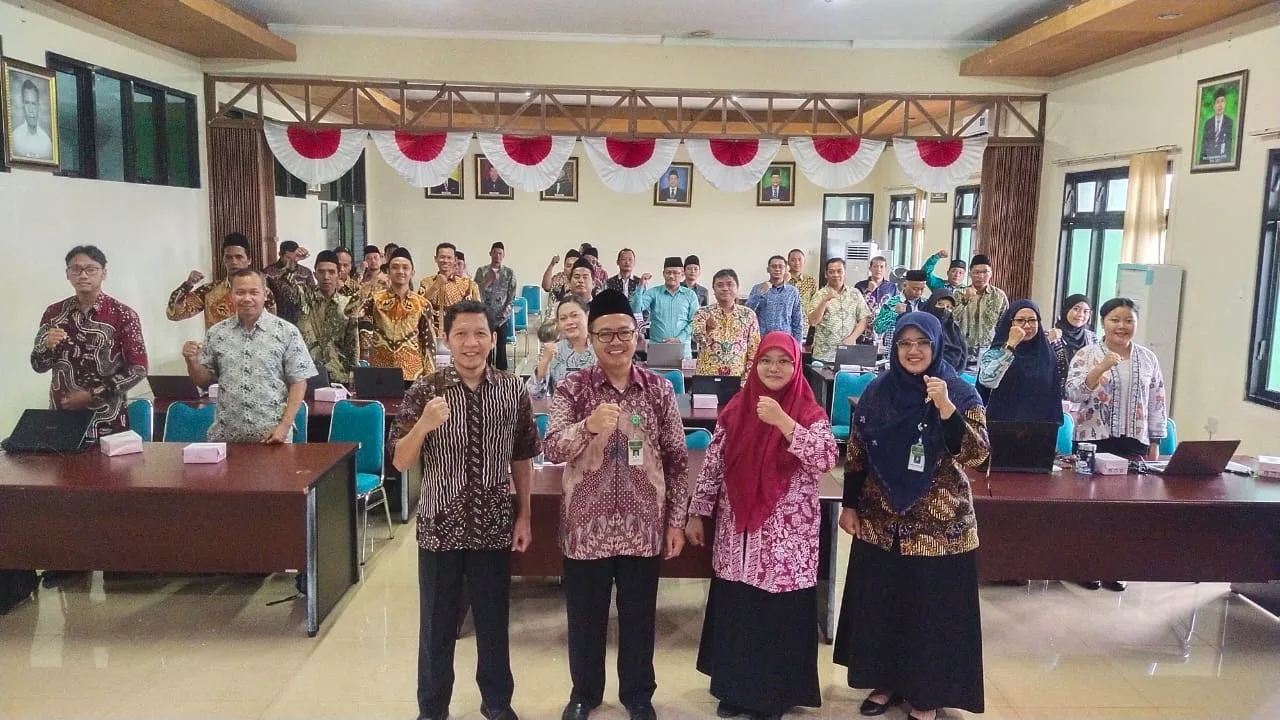 Dorong  Pembangunan Zona Integritas, Kemenag Sleman Gelar Bimtek Penyusunan SKP bagi PPPK Tahap II