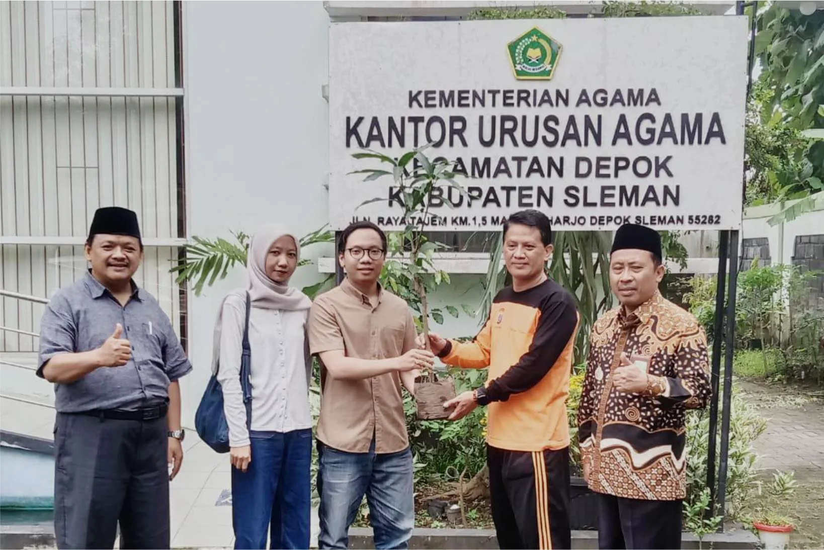 Dukungan Penuh Kakankemenag, KUA Depok Mantapkan Langkah di Anugerah Layanan KUA Nasional