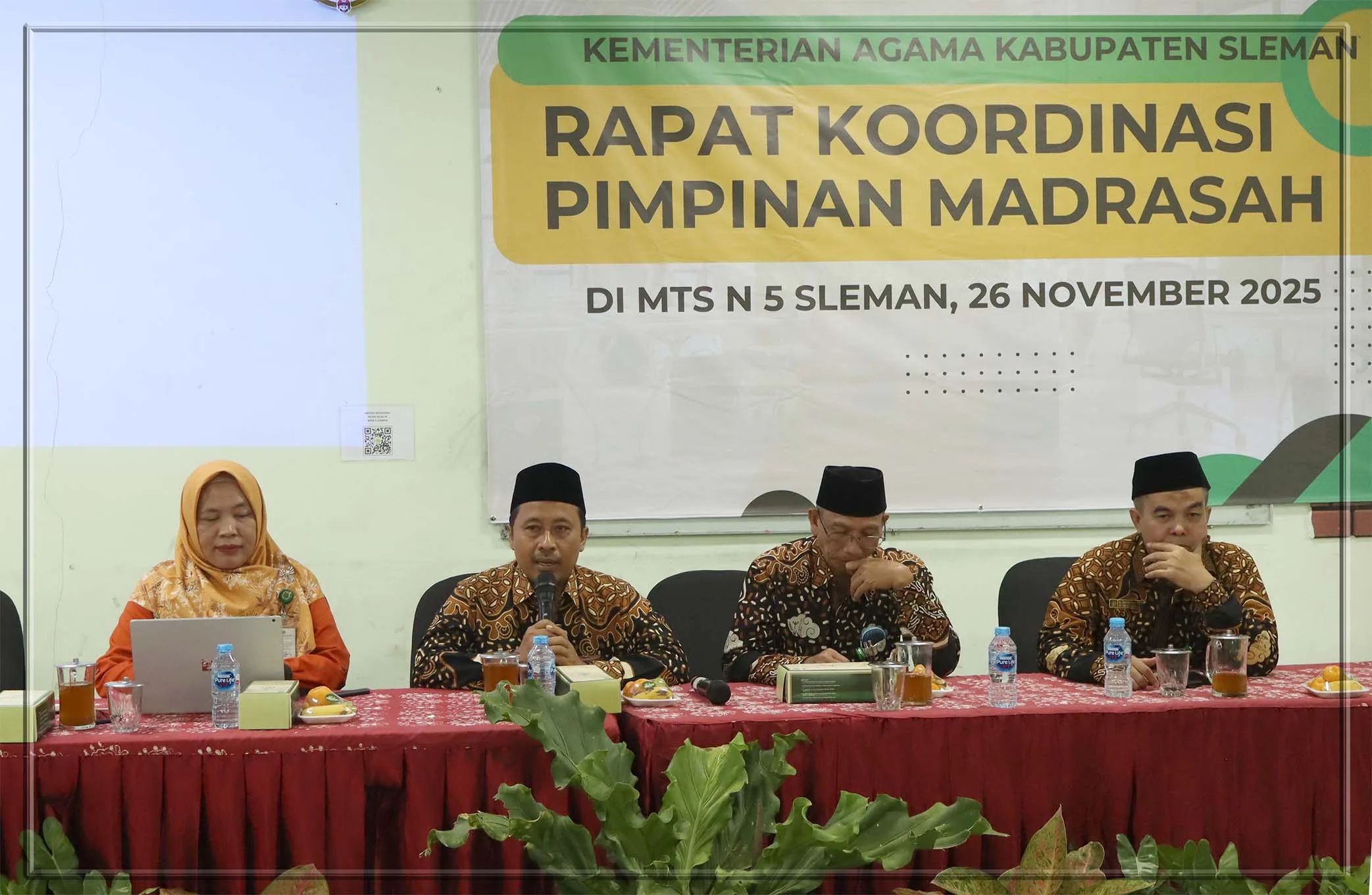 Madrasah Sleman Mantapkan Komitmen Menuju WBK–WBBM dalam Rakorpim Madrasah