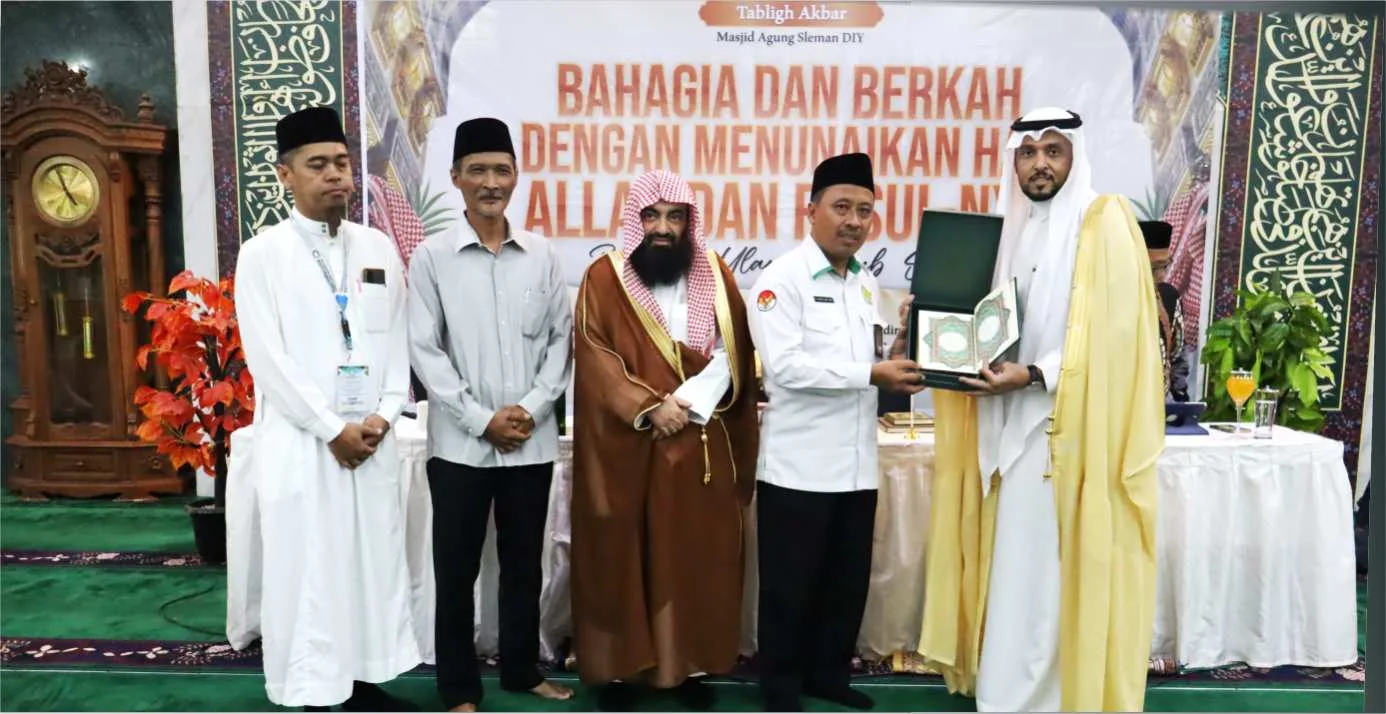 Kakankemenag Sleman Hadiri Tabligh Akbar Internasional: Sinergitas Pemda–Kemenag Makin Kokoh untuk Layanan Umat