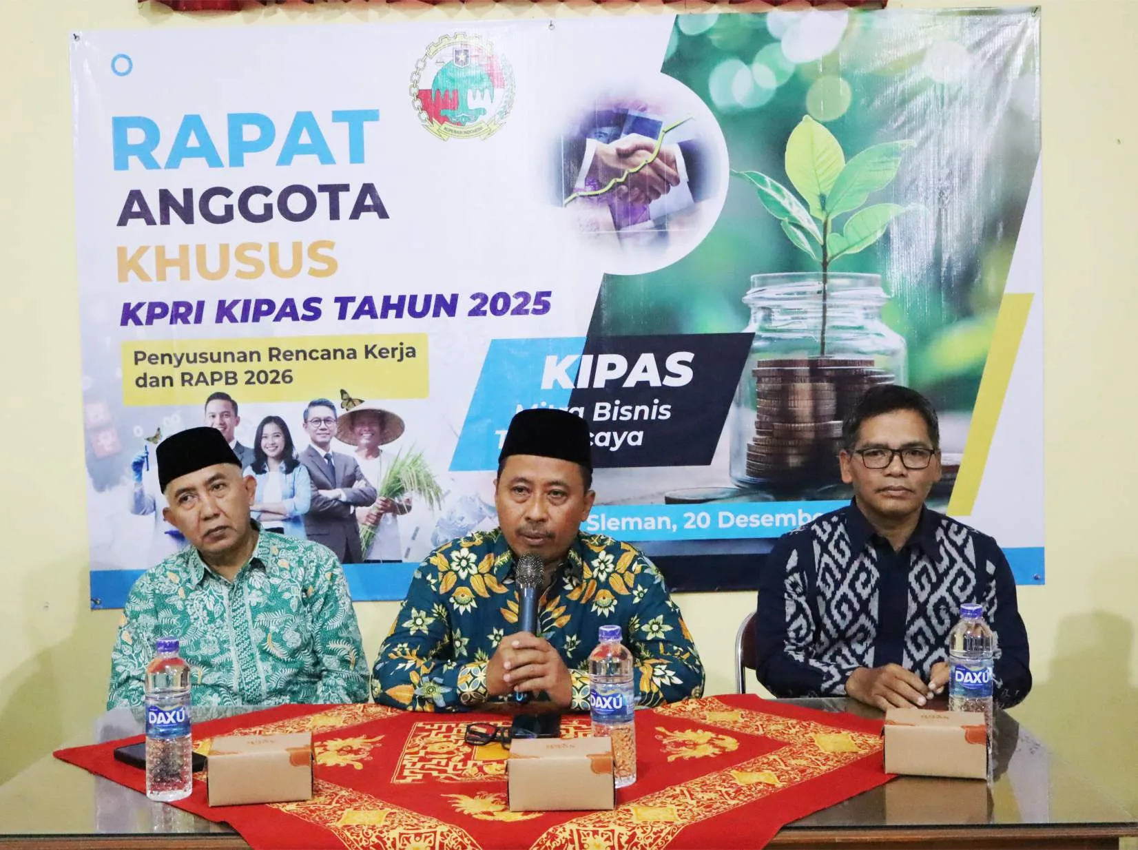 Kakankemenag Sleman Dorong Regenerasi dan Digitalisasi Koperasi dalam Rapat Anggota Khusus KPRI KIPAS