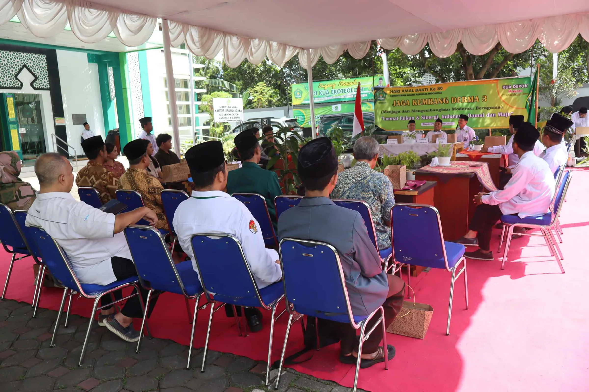 Jagakembang Derma 3, Kakankemenag Sleman Dorong Harmoni Lintas Iman di Kapanewon Depok