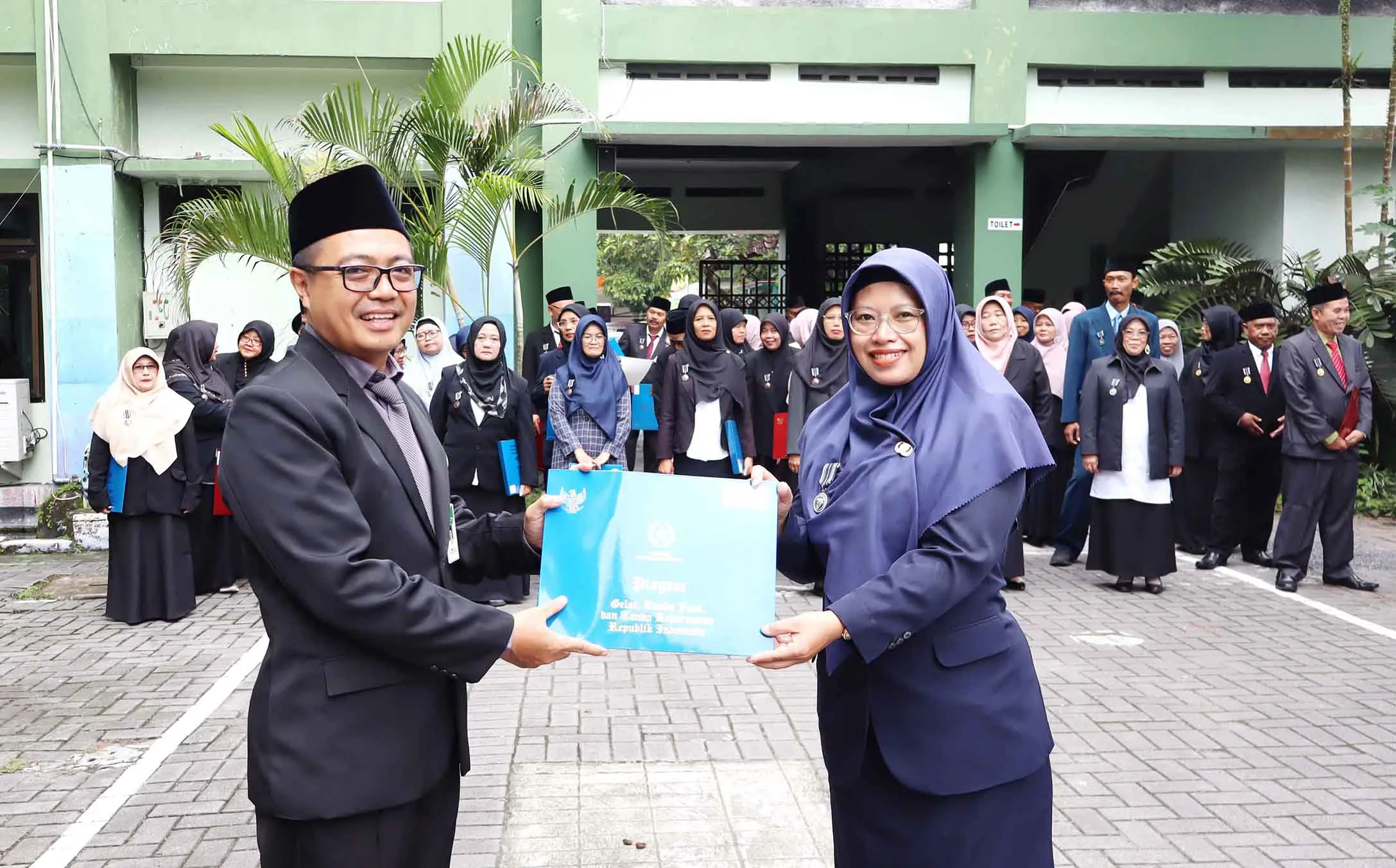 Upacara HAB ke-80 Jadi Momentum Apresiasi Satyalancana dan Penguatan Layanan Kemenag Sleman