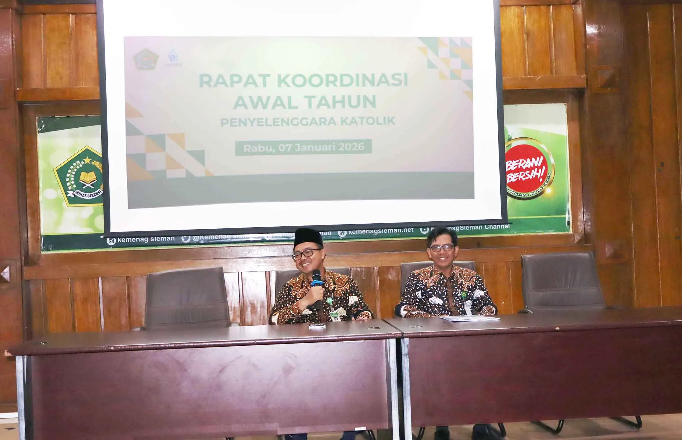 Pastikan Anggaran Berdampak Nyata bagi Umat, Penyelenggara Katolik Kemenag Sleman Mulai Review DIPA 2026