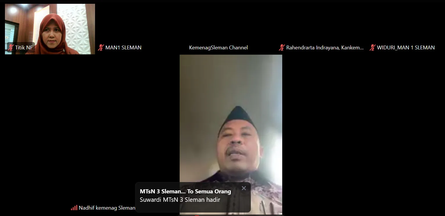 Wujudkan WBK, Kakan Kemenag Sleman: Eviden SKP dan SPT Harga Mati